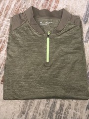 Under Armour Men’s Size XXL XX-Large Tech 2.0 Pull-Over Olive Green