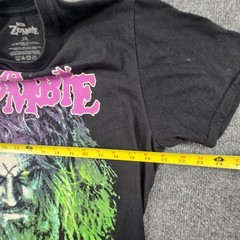 Rob Zombie T Shirt Mens LG Black Dragula Graphic Heavy Metal Tee grundge (T9)