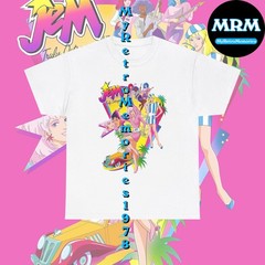 NEW Jem And The Holograms T-Shirt 5 Colors To Choose Sizes S-5XL Tee 80s Retro