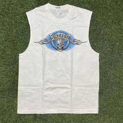 Bike Fest Shirt L 00s Y2k 2011 Las Vegas Motorcycle Biker Sleeveless Cutoff Tee