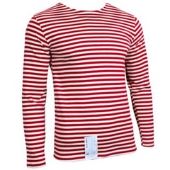 Genuine Russian OMON Telnyashka – 100% Cotton Striped Long Sleeved T-Shirt New