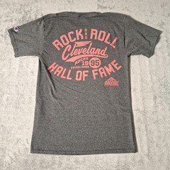 ROCK AND ROLL HALL OF FAME MUSEUM T-Shirt Size Small Vintage Double-Sided Cotton