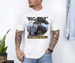 Big Boy 4014 Vintage Steam Locomotive Railroad Train Engine T-Shirt