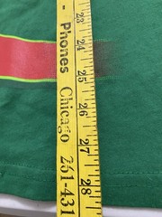 Holiday Time Christmas T-shirt Green Elf Sz M