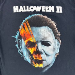 Halloween II Michael Myers Black Graphic T-Shirt Mens Med Hybrid Apparel Horror