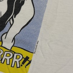 Vintage Roy Lichtenstein Guggenheim Museum Shirt XL Grrrrrrr Dog Pop Art 90s