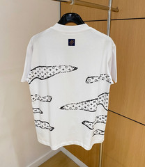 men white short sleeve men round neck T-shirt size M/L/XL