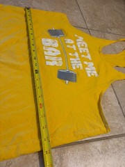 Vintage Powerhouse Gym Columpus OH Tank Top Stringer Tee