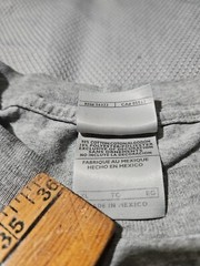 Vintage Nike Shirt Men XL Gray Solid Graphic Print Spellout Casual Y2k Tee