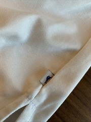 Tommy Bahama SZ L Mens SS Tshirt Coconut Cream Performance Poly Cotton NWT $64.5