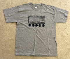 Cooperstown Mens Baseball T-Shirt Gray Sz L Inside Numbers Priceless Vintage