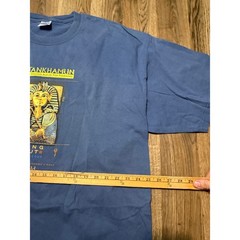 Gildan T-Shirt Mens 2XL Blue Adult King Tut Field Museum Graphic Exhibit