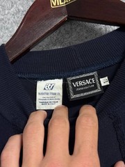 Versace Jeans Couture Men’s T-Shirt with Textured Finish and Embroidered Logo