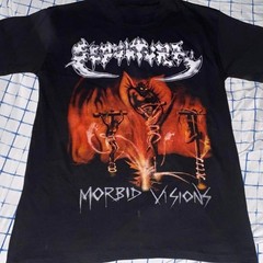 Sepultura Morbid Visions mint condition T-shirt Tee S to 5XL BL1251