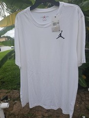NWT Men’s Size: 2X-Large Jordan Jumpman Short Sleeve T-Shirt – White DC7485-100
