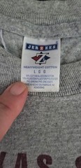 Mens Size LARGE Texas State BOBCATS T-Shirt San Marcos TEXAS Jerzees 90 Cot/10Po