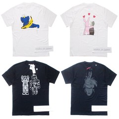 KAWS ＋ WARHOL UNIQLO Collaboration T-shirts UNISEX JAPAN NEW XS-4XL