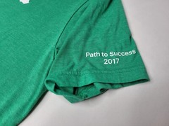 Apple Store Shirt Mens Large Green Employee Path To Success 2017 Worker Computer