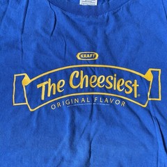 DELTA PRO WEIGHT Men’s XL Blue T-Shirt KRAFT THE CHEESIEST ORIGINAL FLAVOR Tee