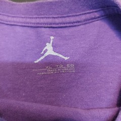 Nike Air Jordan T-Shirt Mens Size XL Purple Jumpman Retro Colorblock Graphic 90s