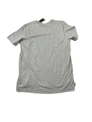 Adidas Essentials Men’s HOB FW22 Big Logo Tee Grey w/ Black Logo