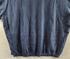 The Men’s Store at Bloomingdale’s Cashmere Blend Sweater Tee XXL True Navy S/S