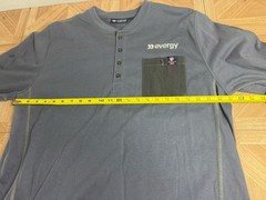Tyndale FRC Shirt Mens XL Blue Versa Long Sleeve Flame Resistant CAT2 NFPA 2112