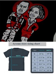 New Bred Martin Stuntin on him shirt Black Red White graphic cartoon tee