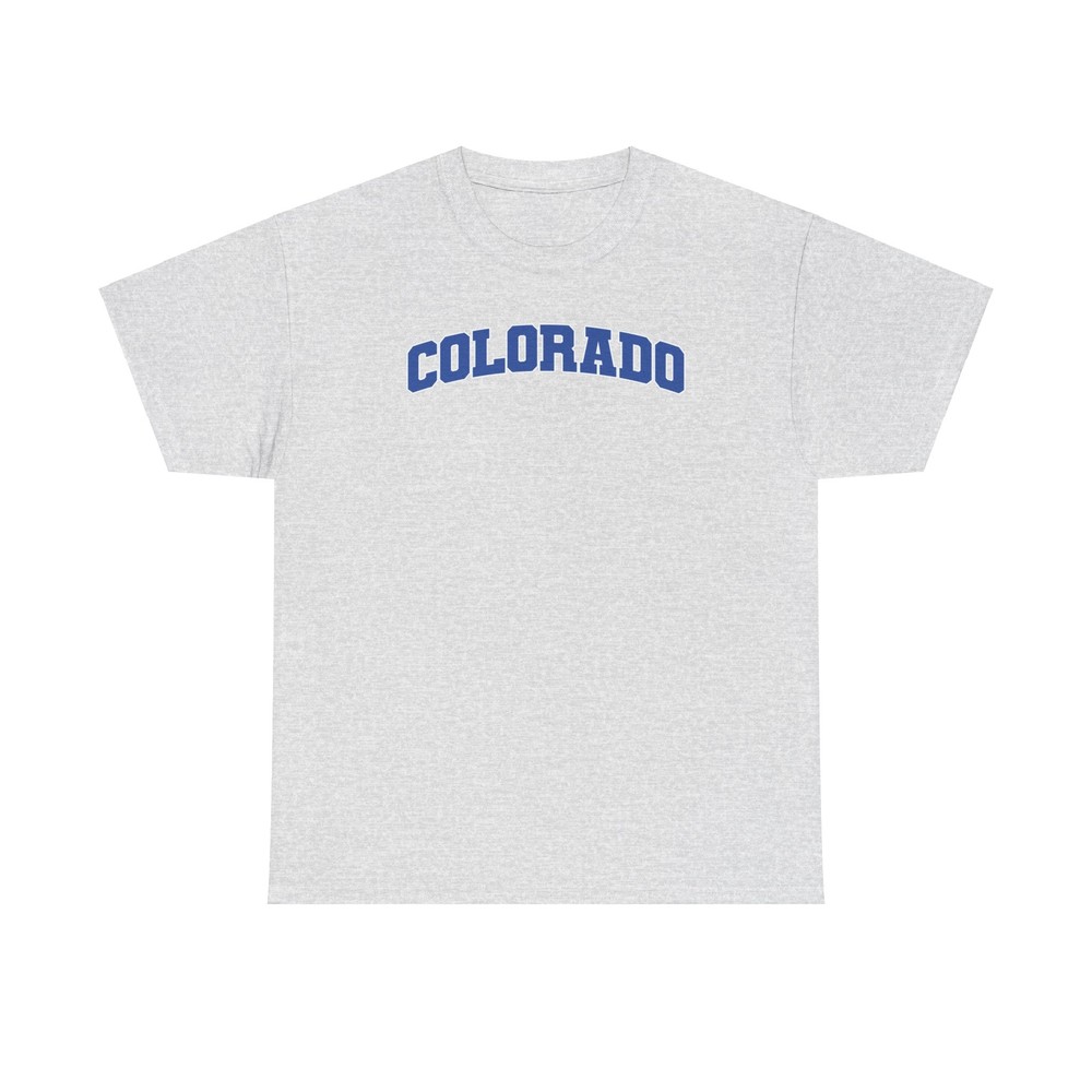 Colorado Shirt Gifts Tshirt Tee Crew Neck Short Sleeve