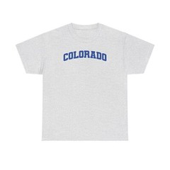 Colorado Shirt Gifts Tshirt Tee Crew Neck Short Sleeve