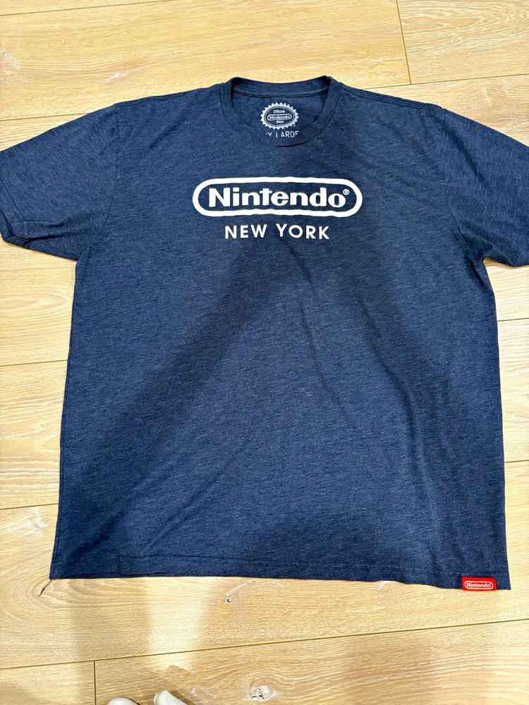 Nintendo Graphic Logo T-Shirt Size XXL Crew Neck Short Sleeve