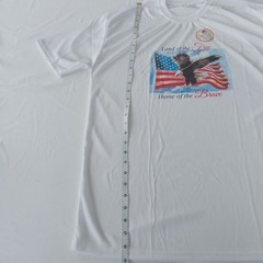 Land Of The FREE, Home Of The Brave T Shirt, SZ Large