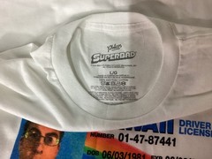 McLovin Drivers License Superbad T-Shirt | Softstyle Tee Size L/G (TS1)