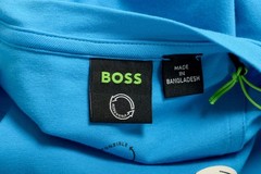 Hugo Boss Men’s “Tee 3” Blue Logo Print Short Sleeve T-Shirt US 2XL IT 56