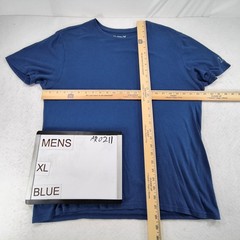 Hurley Casual Crew Neck Short Sleeve T-Shirt Mens Size Extra Large XL Blue