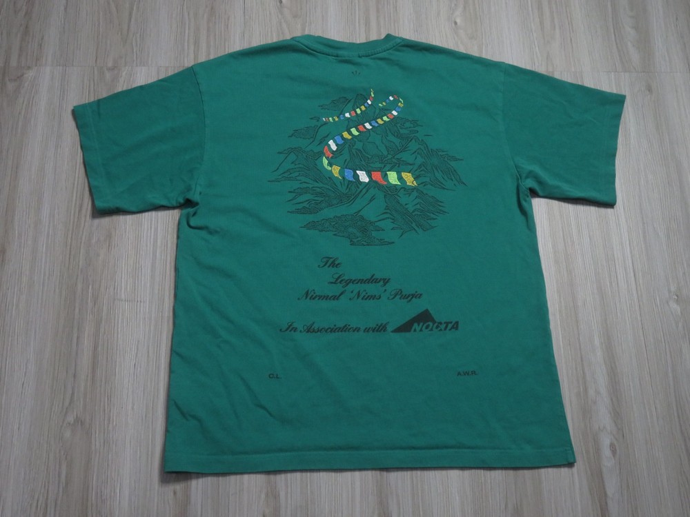Nike NOCTA Exclusive NIMS 8000 Peaks Tee Size Large Men Pre Owned Rare