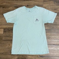 AFTCO Fishing T-Shirt Men’s Medium Coastal Surf Angler Beach Outdoor Nautical