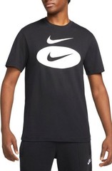 Nike NSW Swoosh Men’s SS Graphic Black T-Shirt DM6343-010 M (S4)
