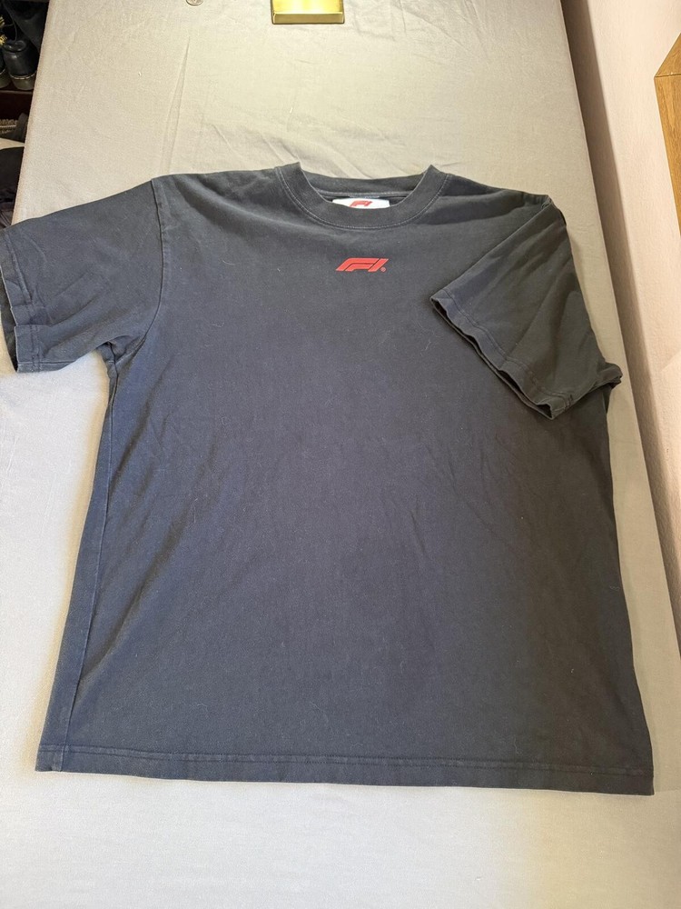 PacSun Formula 1 F1 Graphic T-Shirt Men’s Medium Black Racing Tee
