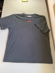 PacSun Formula 1 F1 Graphic T-Shirt Men’s Medium Black Racing Tee