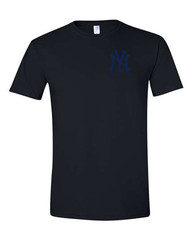 NY Yankees Left Chest Graphic Logo, TEES, New York Baseball Unisex. All Sizes!!