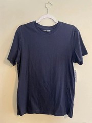 John Ashford men’s m blue short sleeve top NWT