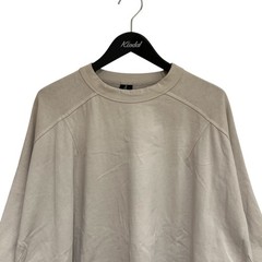 ENTIRE STUDIOS ES2487 T-Shirt Ivory L Short Sleeve Heavy Dart 1713