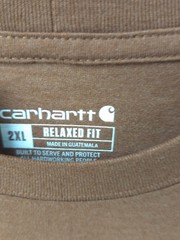 Mens CARHARTT Lightweight Short-Sleeve Pocket 1889 Graphic T-Shirt 2XL