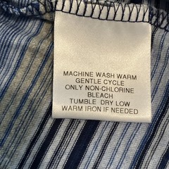 Daniel Cremieux T Shirt Men XL Pima Cotton Short Sleeve Blue Stripes Crew Neck