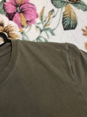 Versace Collection Militare Men’s Green Khaki Short Sleeve T-Shirt Size M