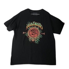 Hinano Tahiti Tshirt Men’s Hawaiian Surfriding Tee Black Graphic shirt Sz-Large