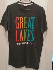 Homage Retro Great Lakes Brewing Co Tee Shirt. Black. Men’s XL.
