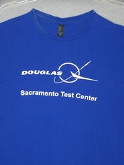 Douglas Shirt Adult Large Blur Graphic S-IVB Rocket to The Moon Test Center Men