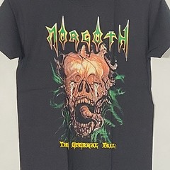 MORGOTH The Eternal Fall M MEDIUM T-Shirt Black Mens Band Logo
